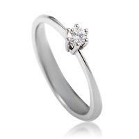 Ringe Damiani Dame Abete in Weißgold Diamante 0.11 Ct 20011300 - 20011300